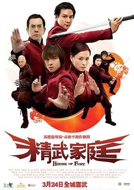 精武家庭粤语海报