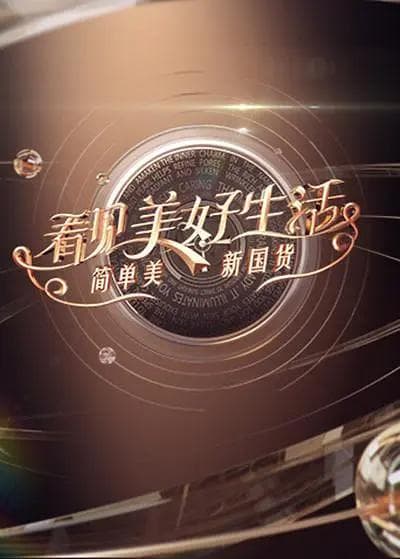 看见美好生活——简单美新国货海报