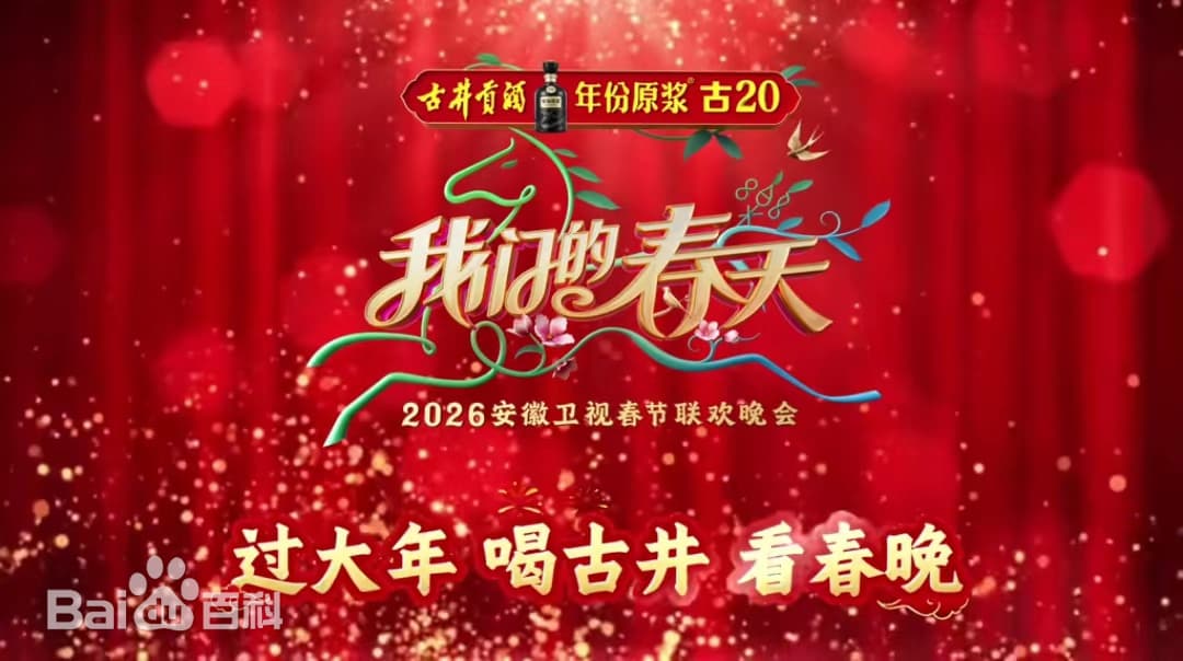 安徽卫视春节联欢晚会2026海报