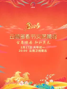 云南省春节文艺晚会2026海报